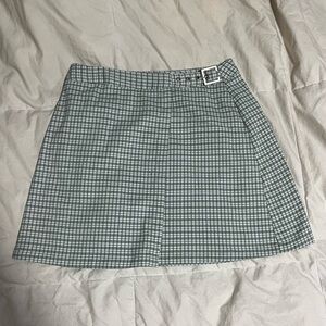 Brandy Melville Plaid Mini Skirt